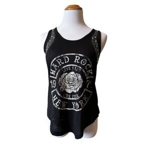 Hard Rock Couture Women's Tank Top - Black, Small, New York